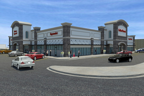 Rendering: Chinatown Supermarket